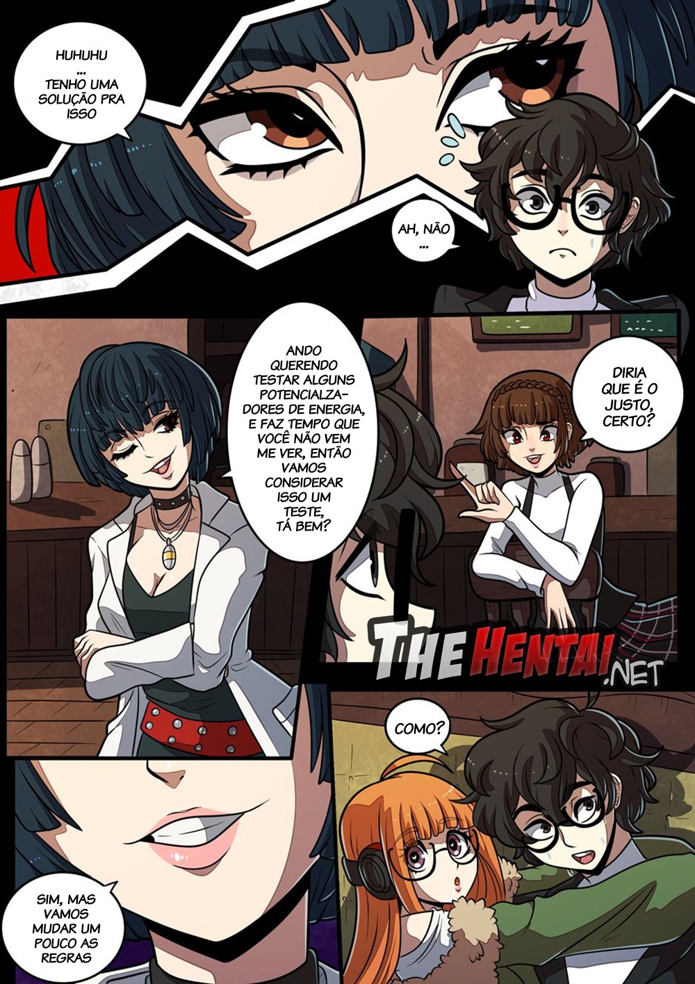 Joker’s Test Of Endurance Part 2: Teach Me Something Sensei! Hentai pt-br 06