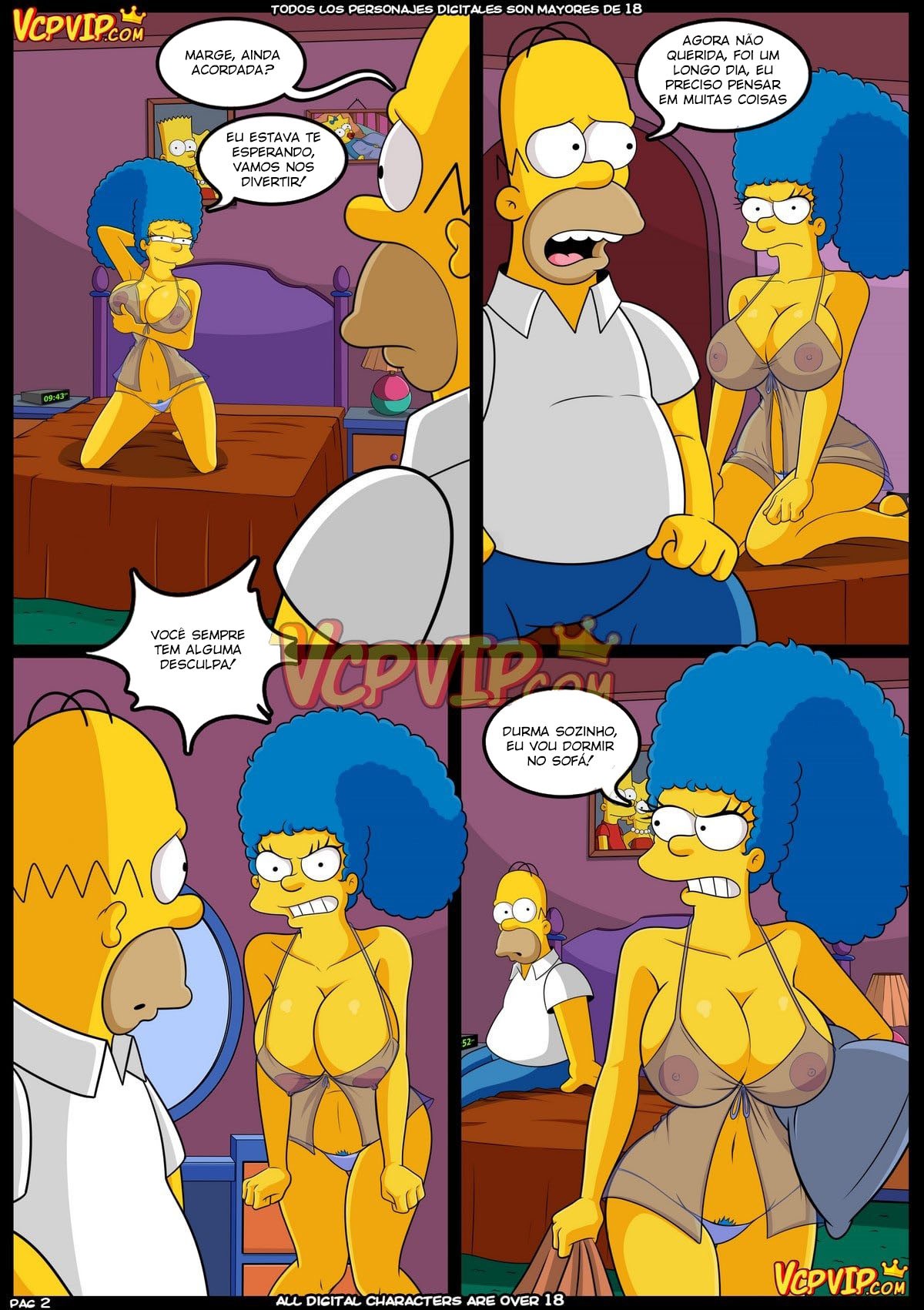 Mum The Simpsons Hentai pt-br 03