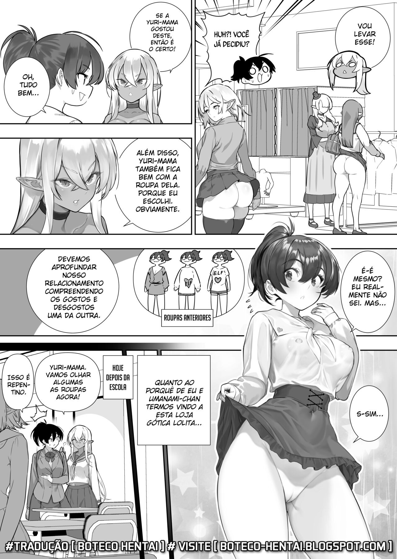 Futanari No Elf Hentai pt-br 108