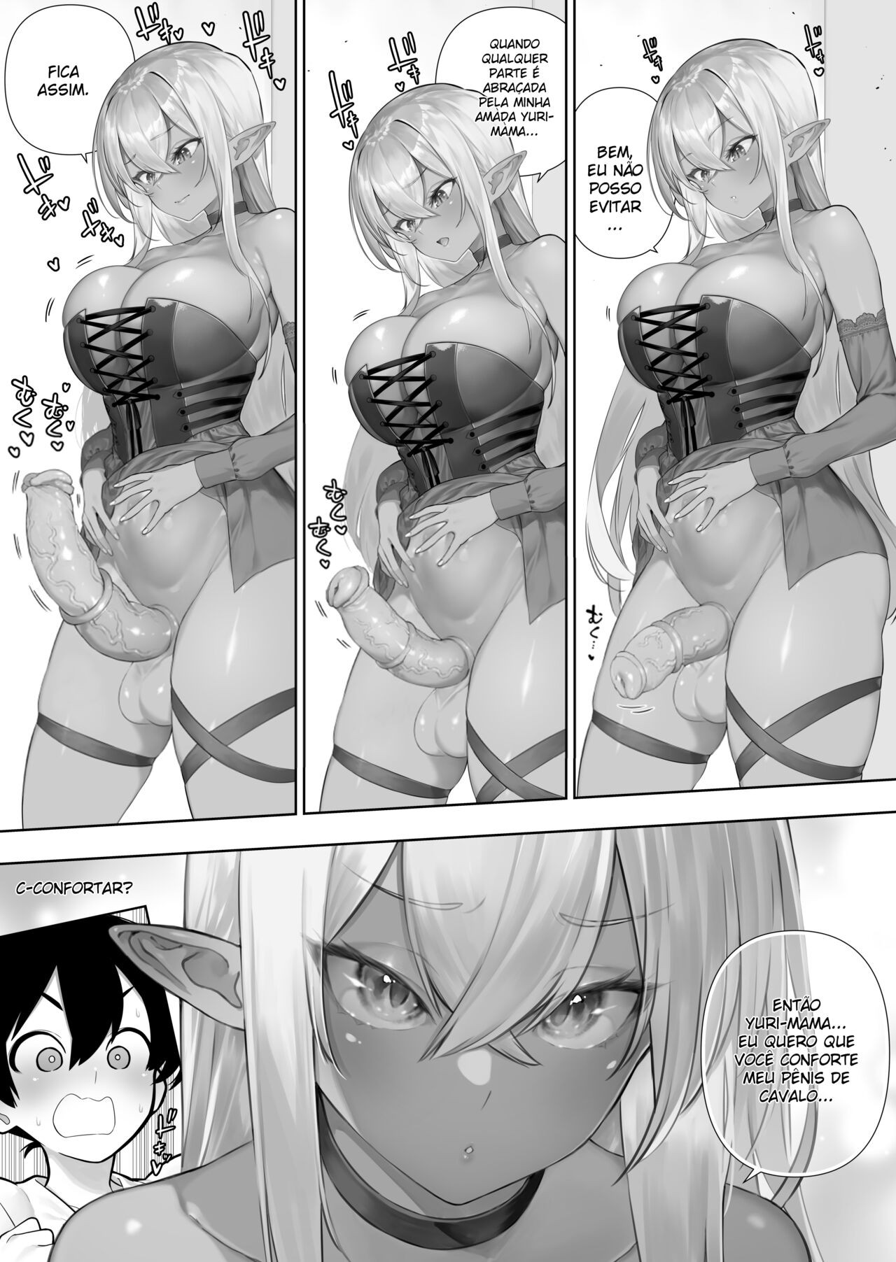 Futanari No Elf Hentai pt-br 111