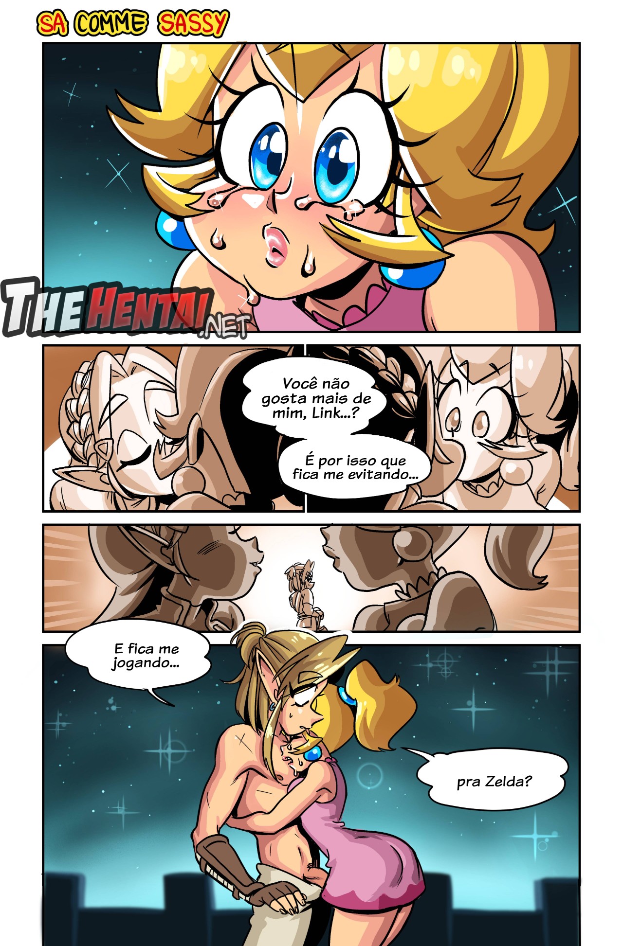 Peach Perfect Part 2: The Hero Of Hyrule Hentai pt-br 08