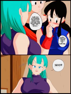 Welcome! Goku x ChiChi x Bulma  Hentai pt-br 03