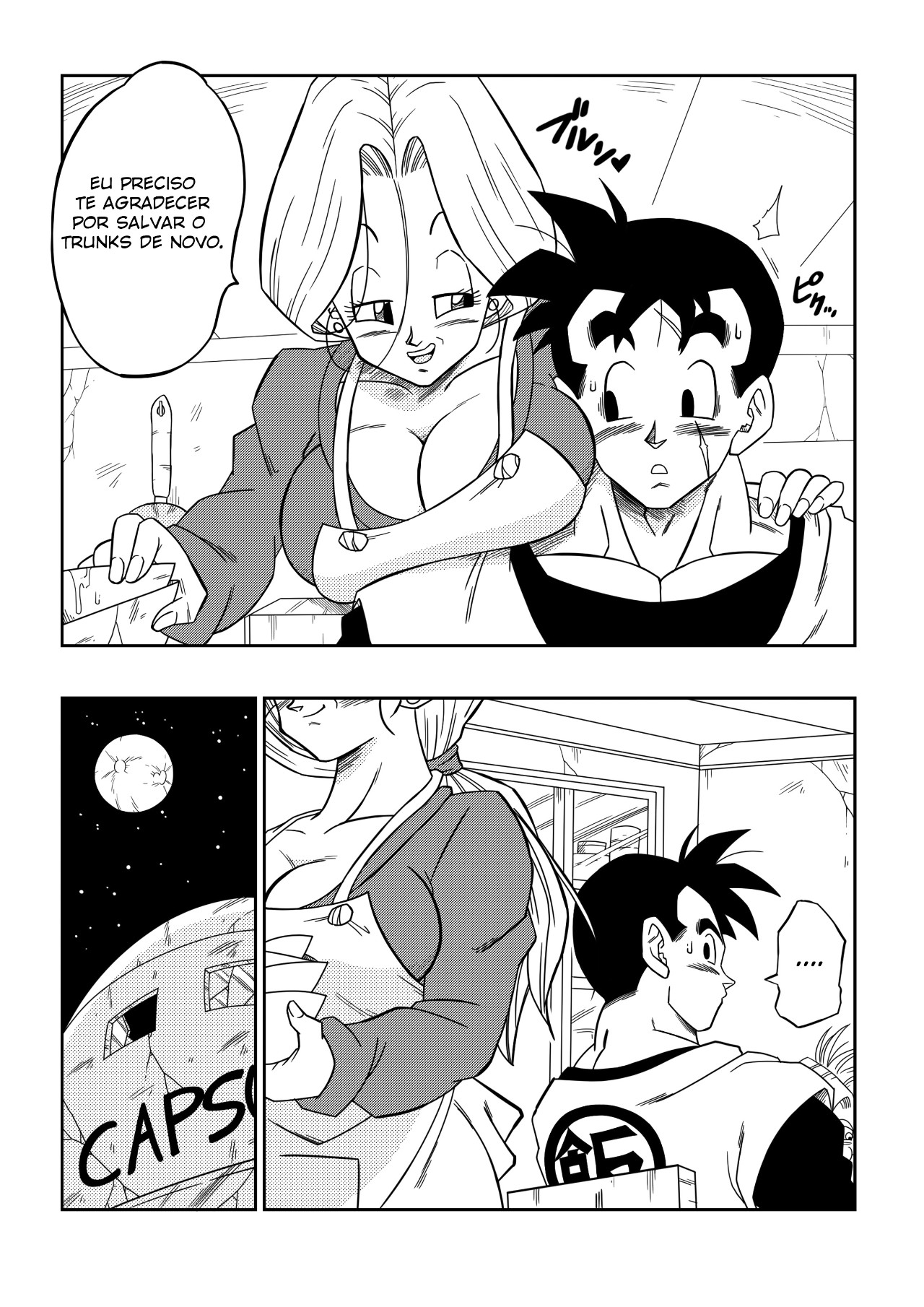 Dagon Ball: Lots Sex In This Future!! Bulma And Gohan Hentai pt-br 04