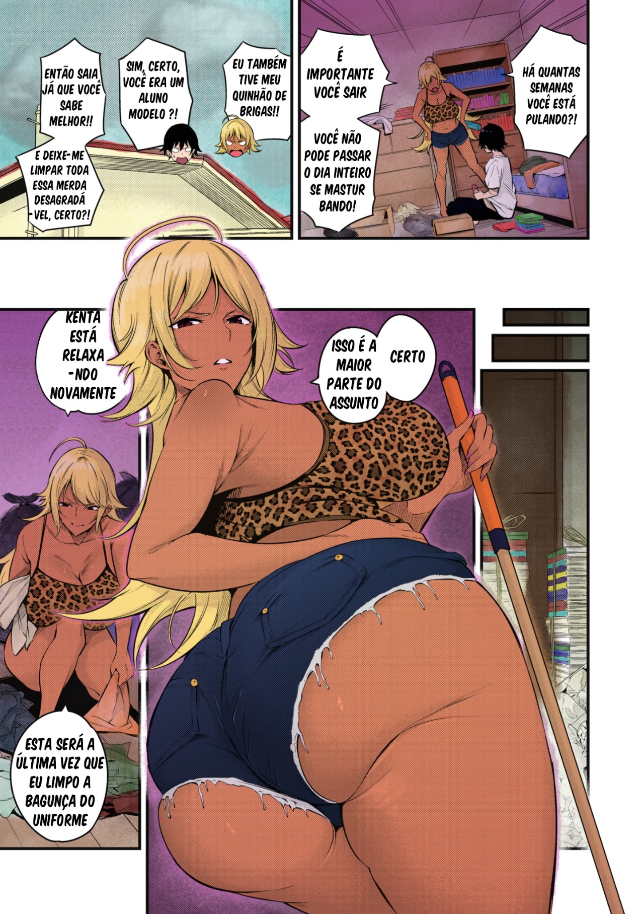 Ex-Delinq Mom Pretending To Be Hardheaded Hentai pt-br 03