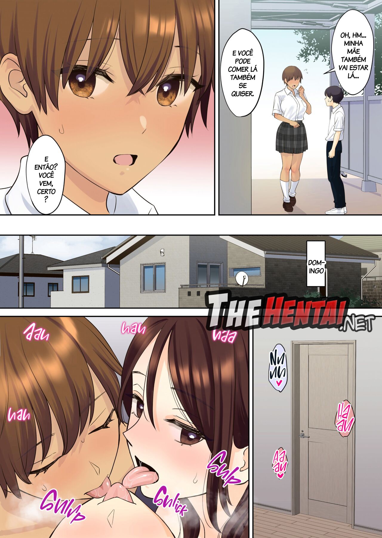 How My Girlfriend’s Mom Took My Virginity Part 2 Hentai pt-br 50