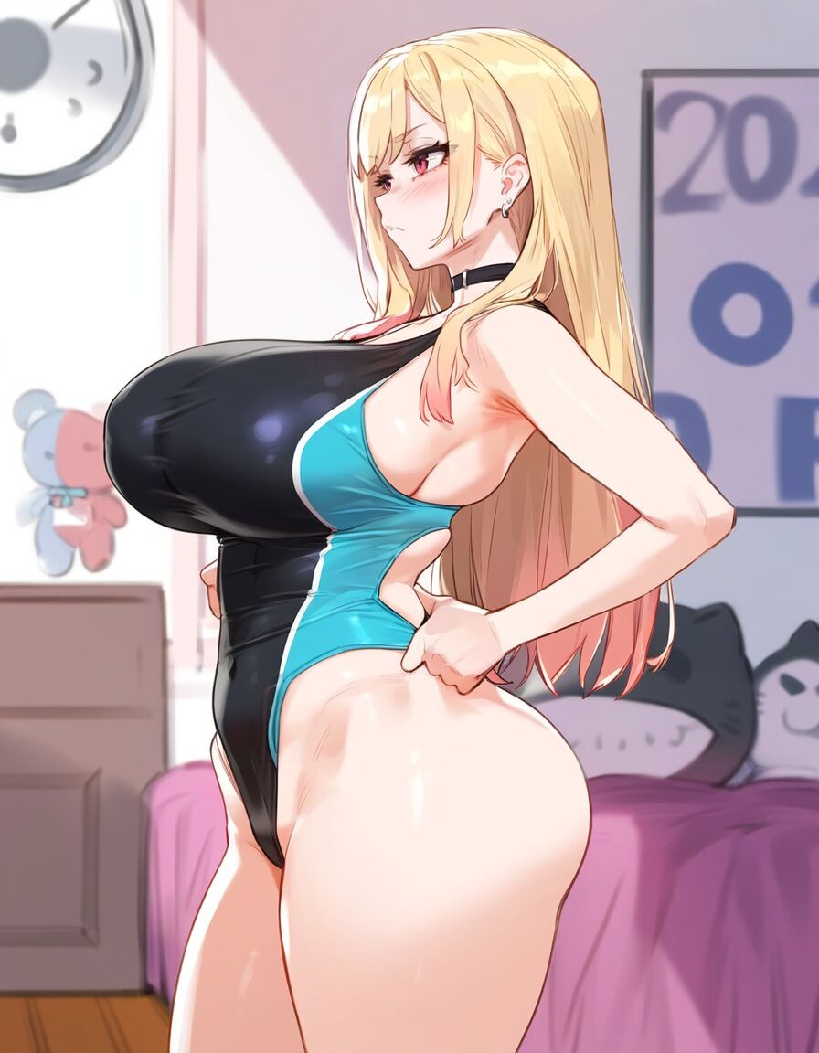 Marin Kitagawa X BBC Swimsuit Edition Hentai pt-br 55