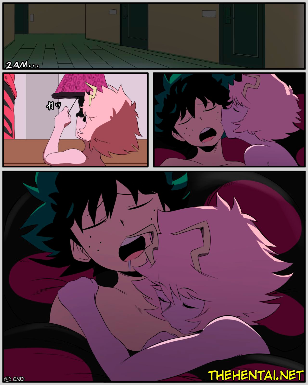 Mina x Izuku Comic  Hentai pt-br 22