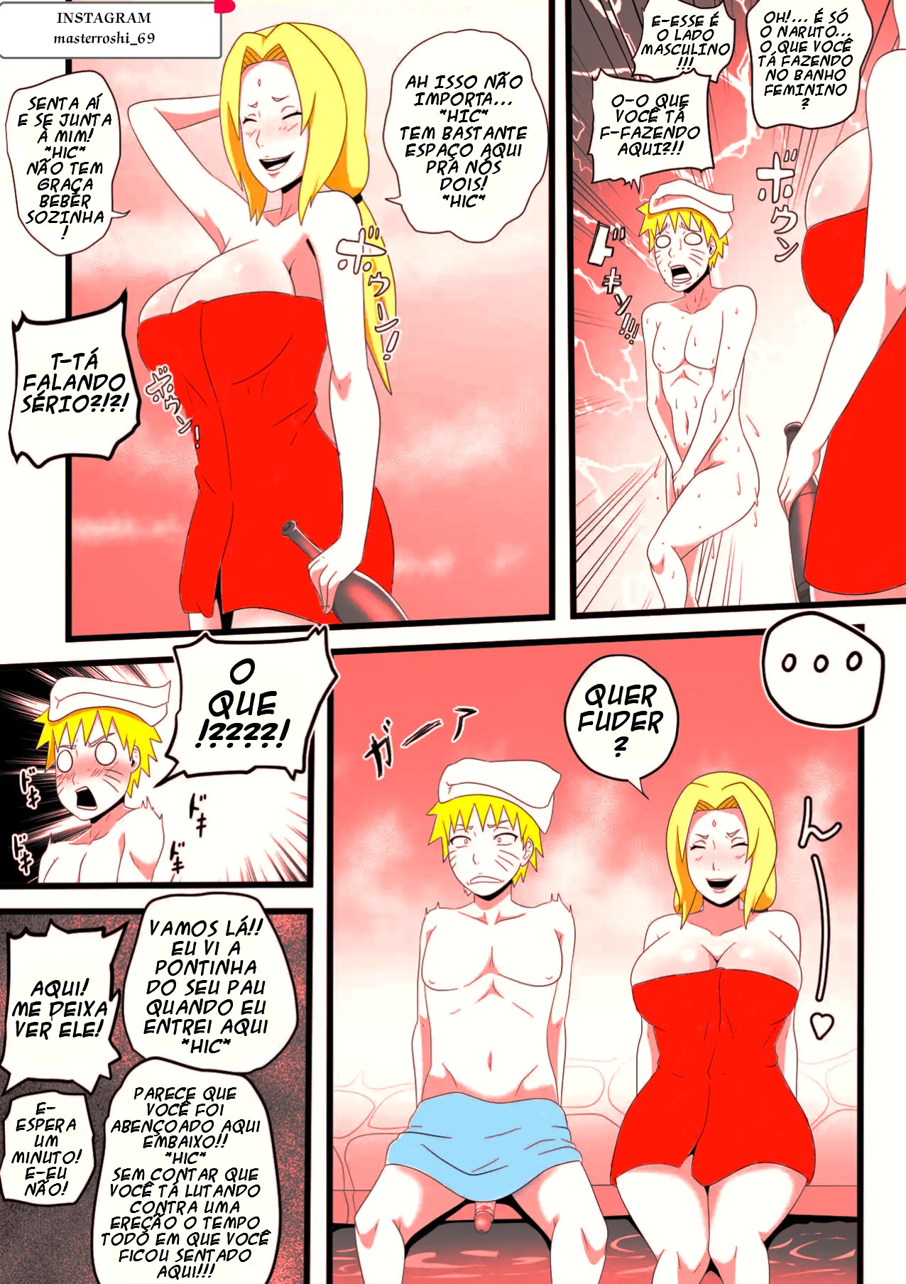 Naruto X Tsunade Hotspring Affair  Hentai pt-br 03