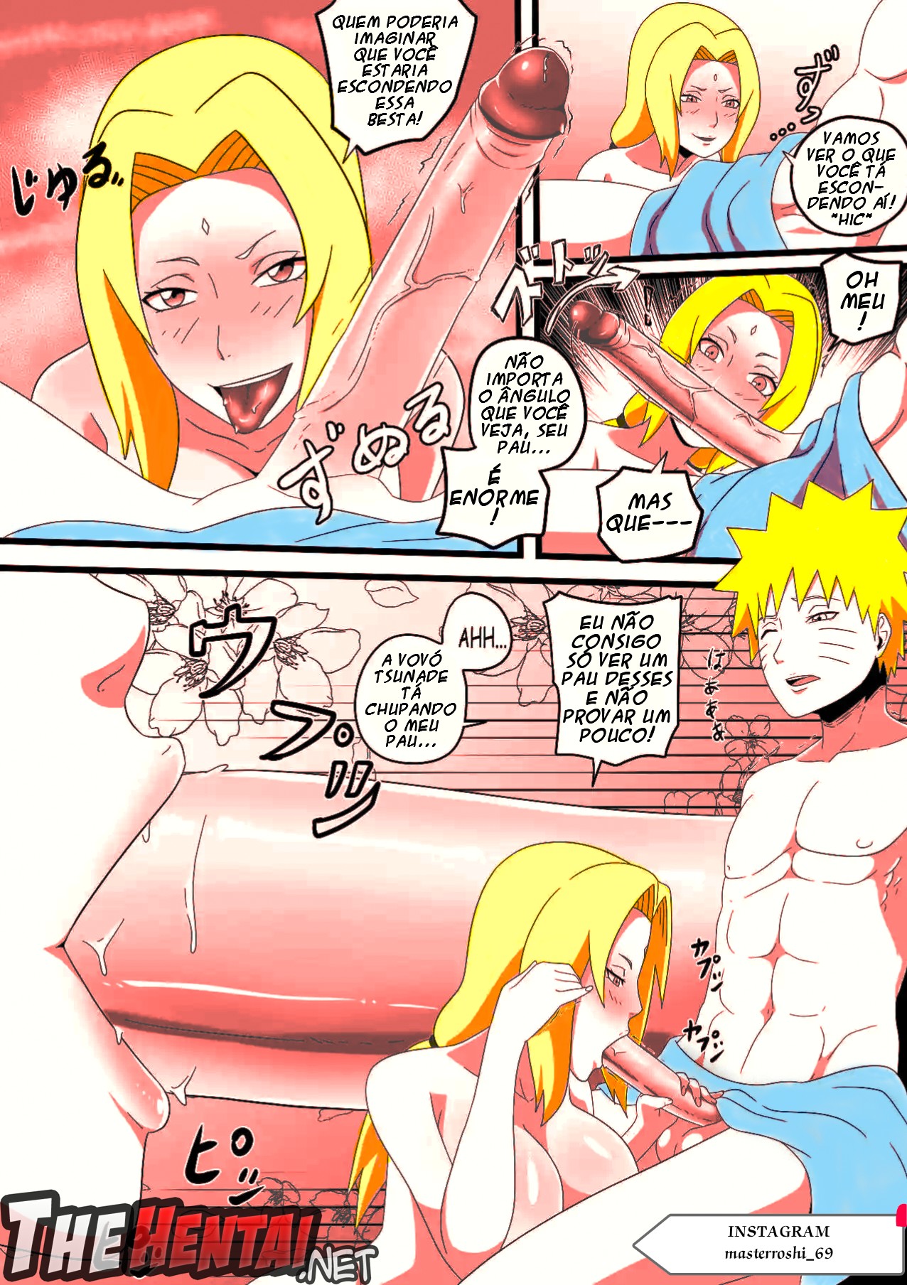 Naruto X Tsunade Hotspring Affair  Hentai pt-br 04