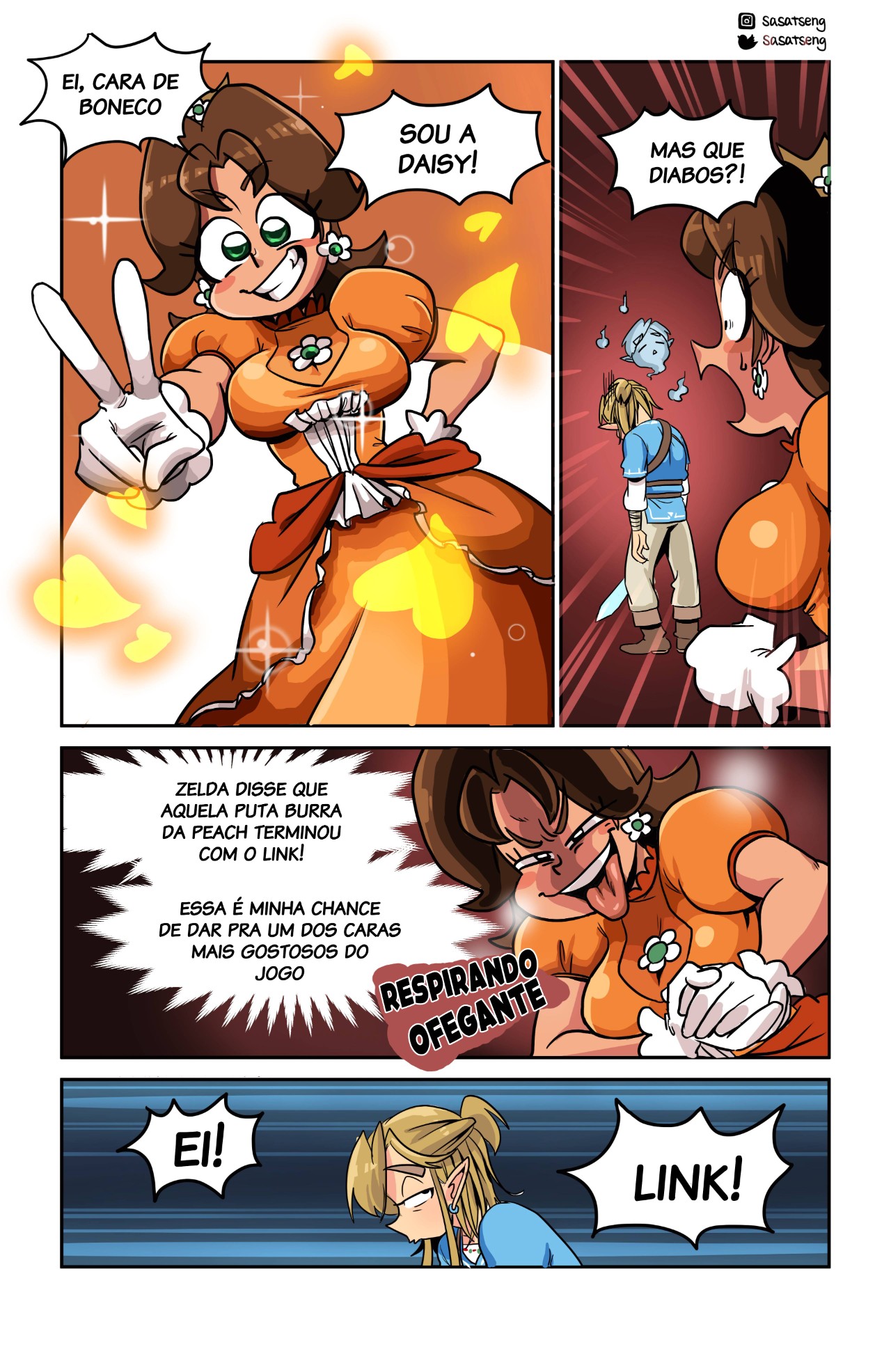 Peach Perfect Part 3: Smash Hentai pt-br 06