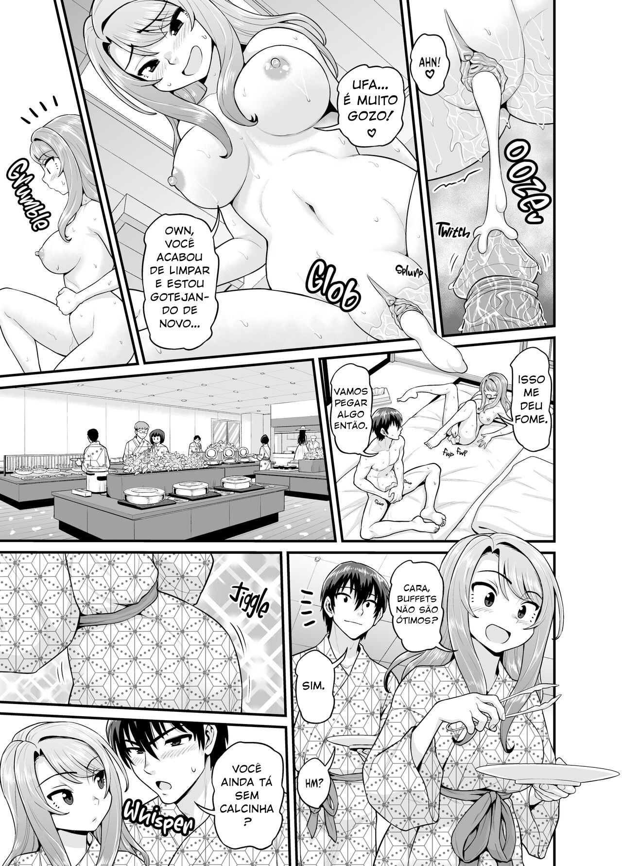 Getting it On With Your Gaming Buddy at the Hot Spring Hentai pt-br 40