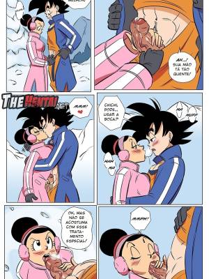 Goku + Chi Chi Heating Up Hentai pt-br 03