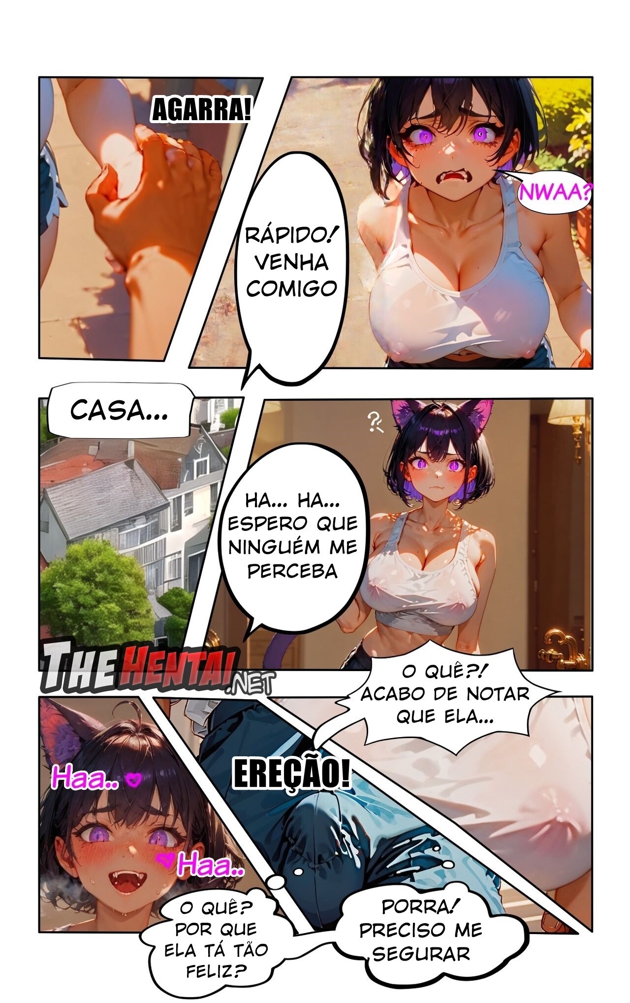 Pick & Fuck a Catgirl Hentai pt-br 03