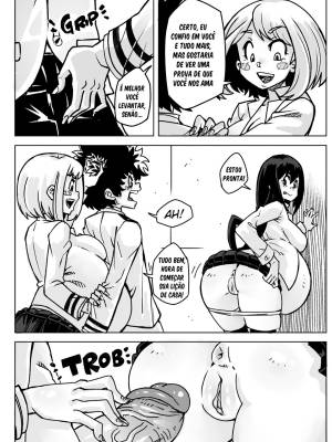 Pregnant Hero Academia Hentai pt-br 12