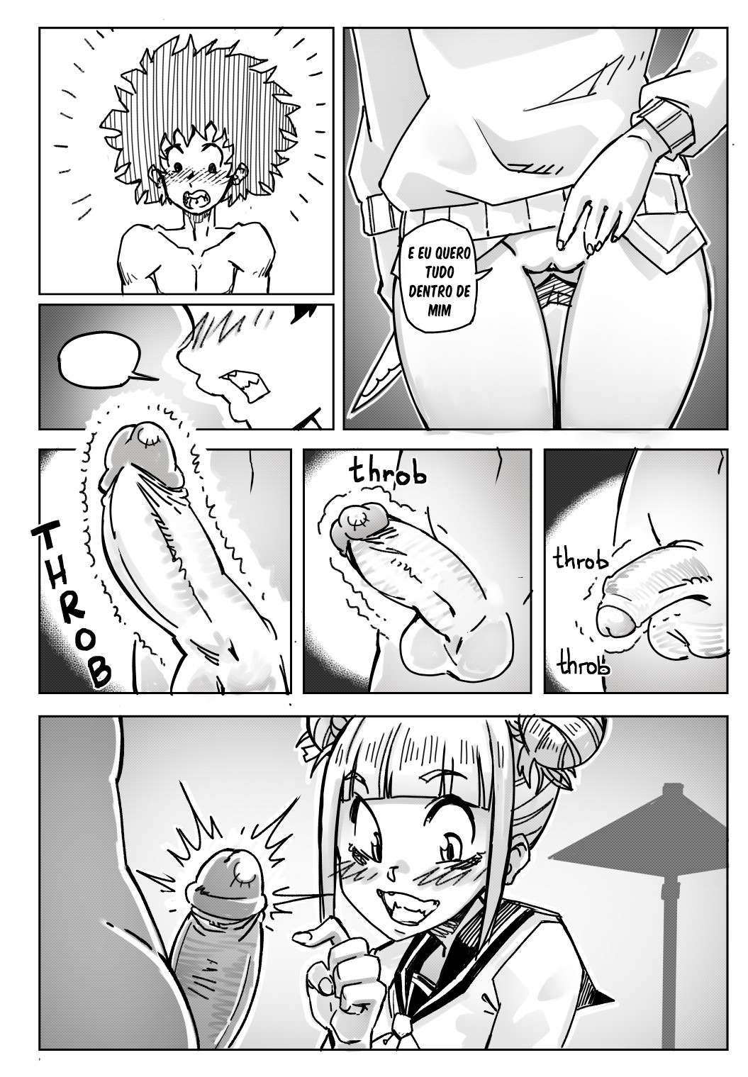 Pregnant Hero Academia Hentai pt-br 44