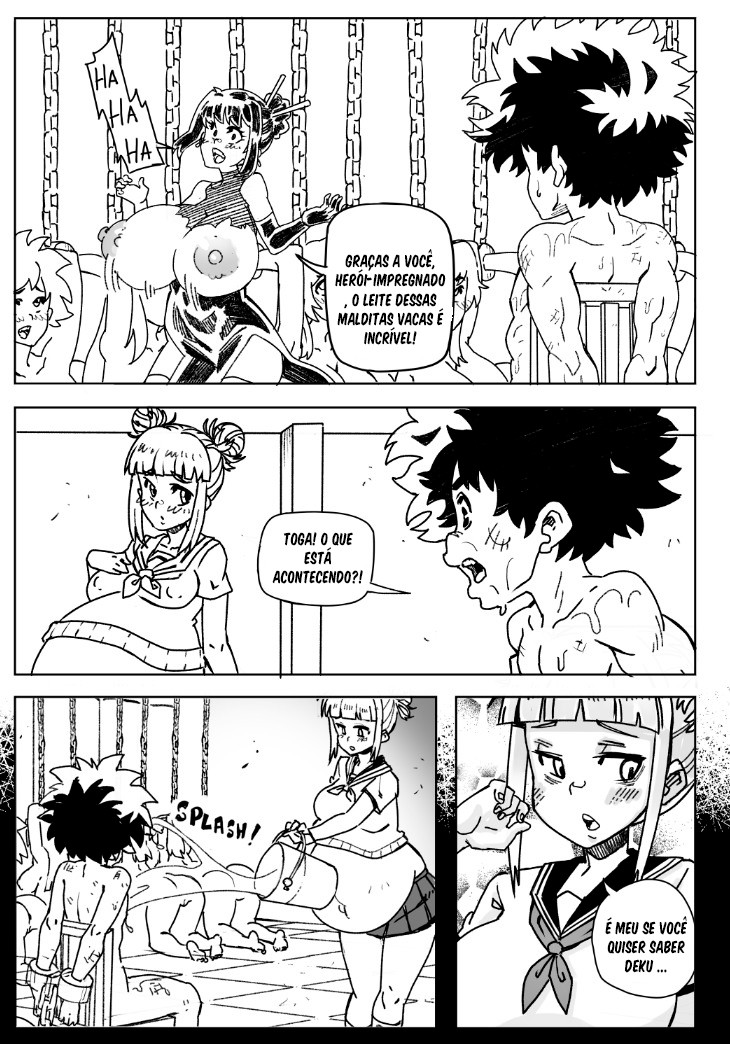 Pregnant Hero Academia Hentai pt-br 56