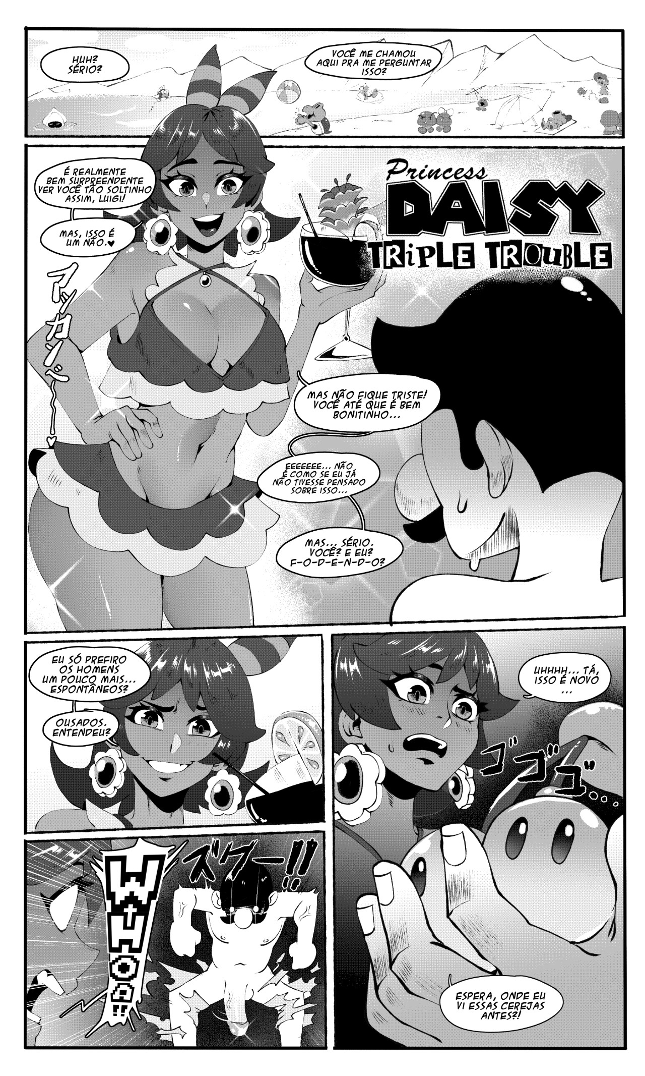 Princess Daisy: Triple Trouble Hentai pt-br 03