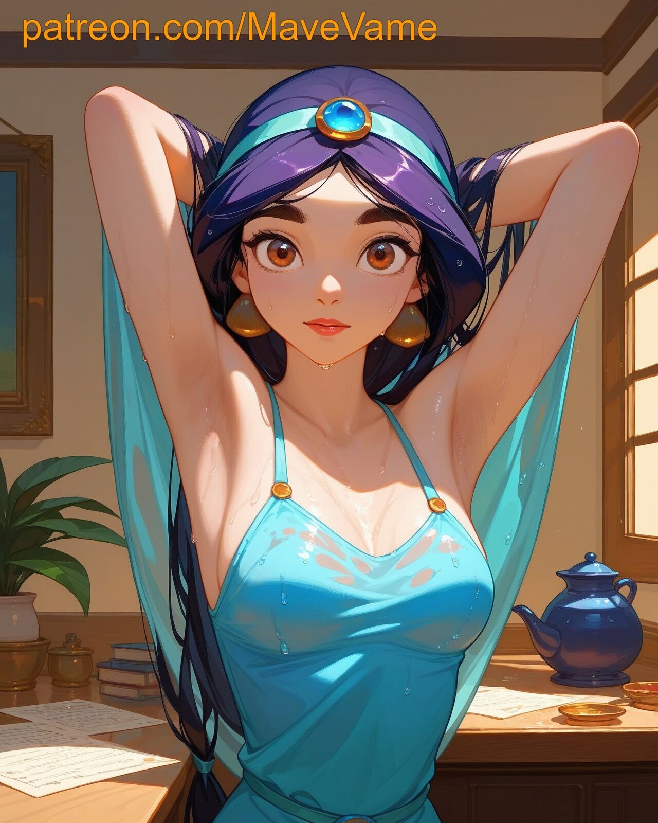 Princess Jasmine Hentai pt-br 35