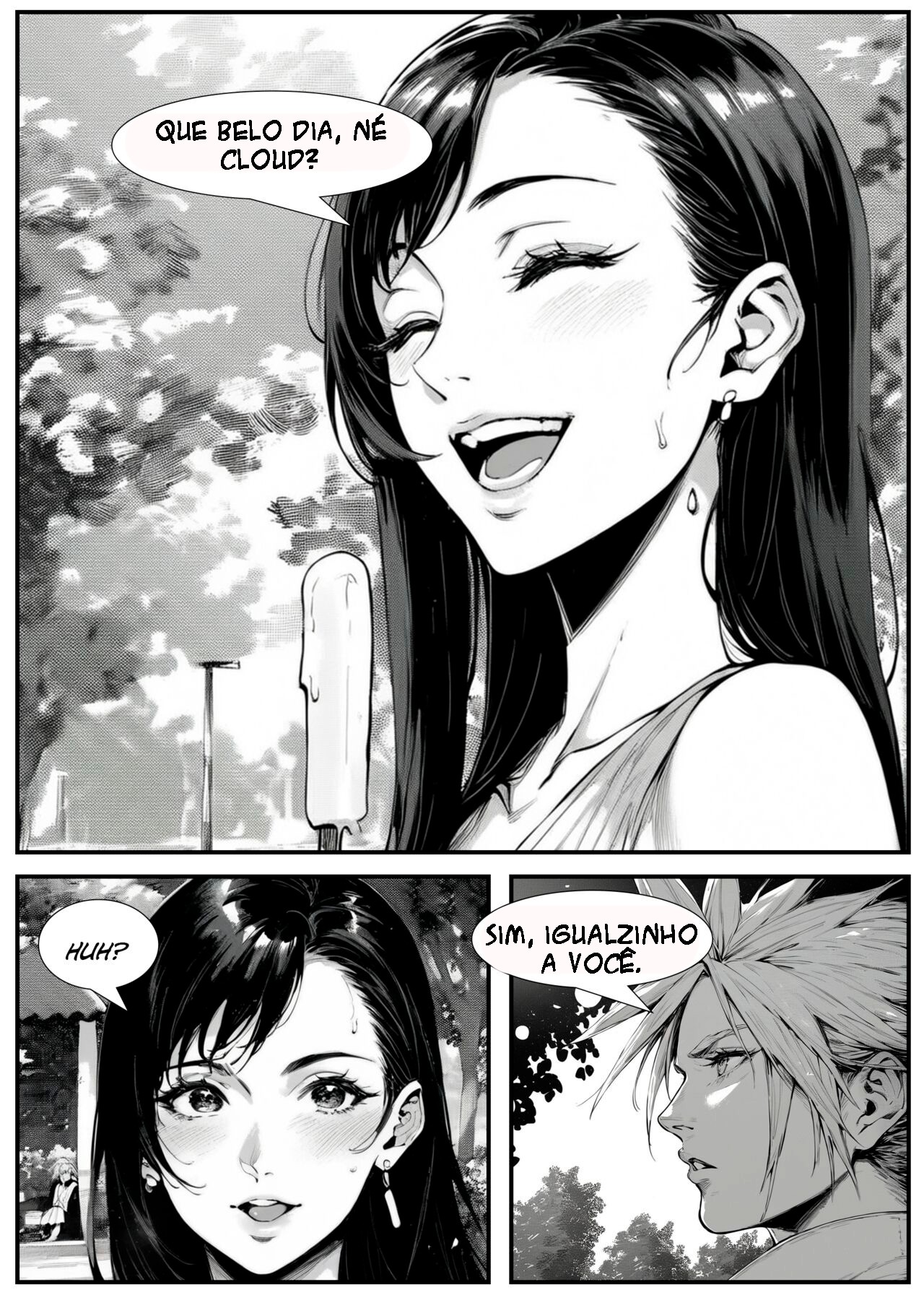 Tifa In Park  Hentai pt-br 02