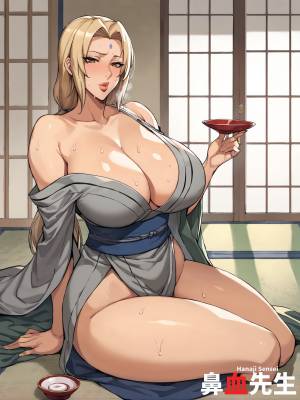 Tsunade By HanajiSensei Hentai pt-br 55