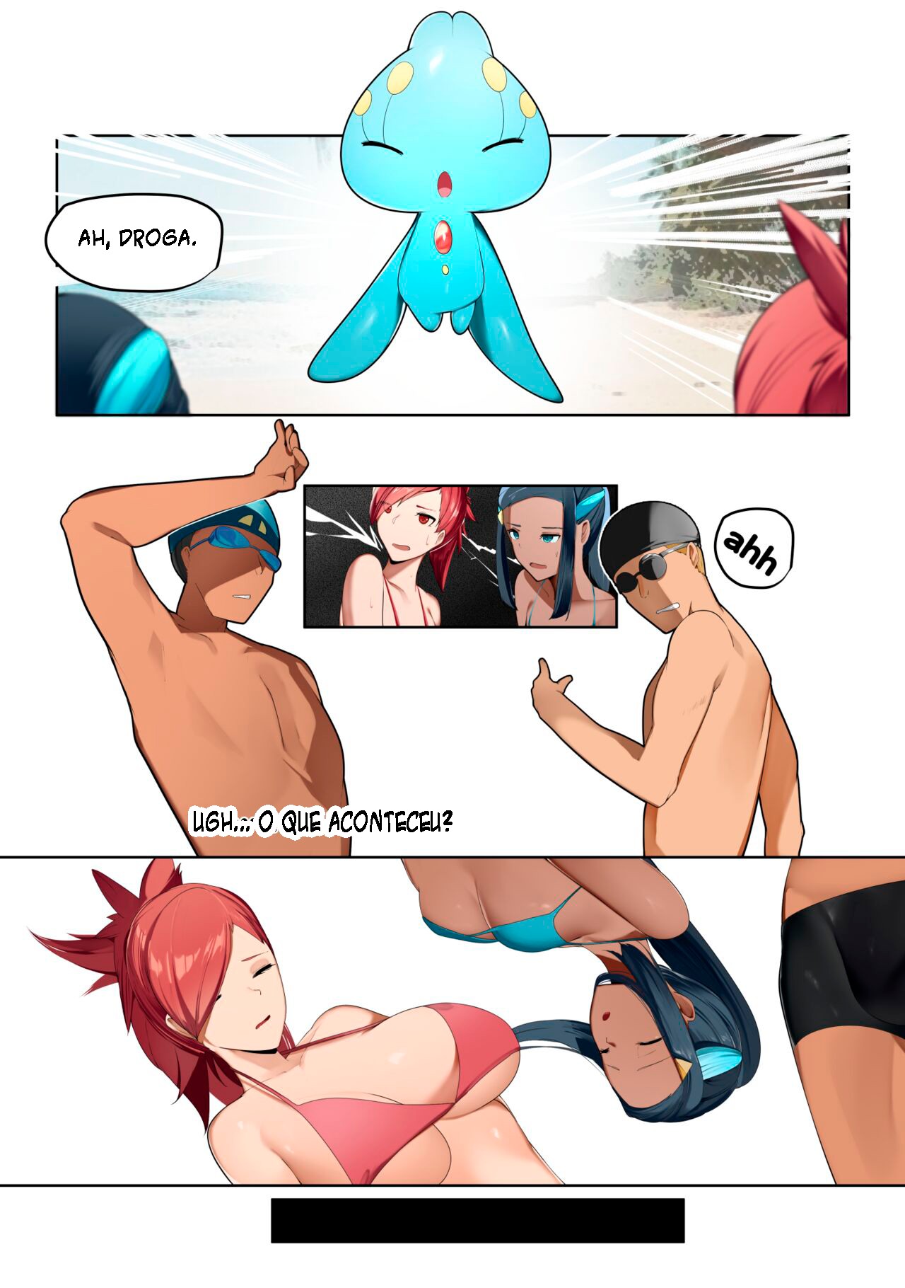 Yuuyuu: Beachside Swap! Part 2 Hentai pt-br 04