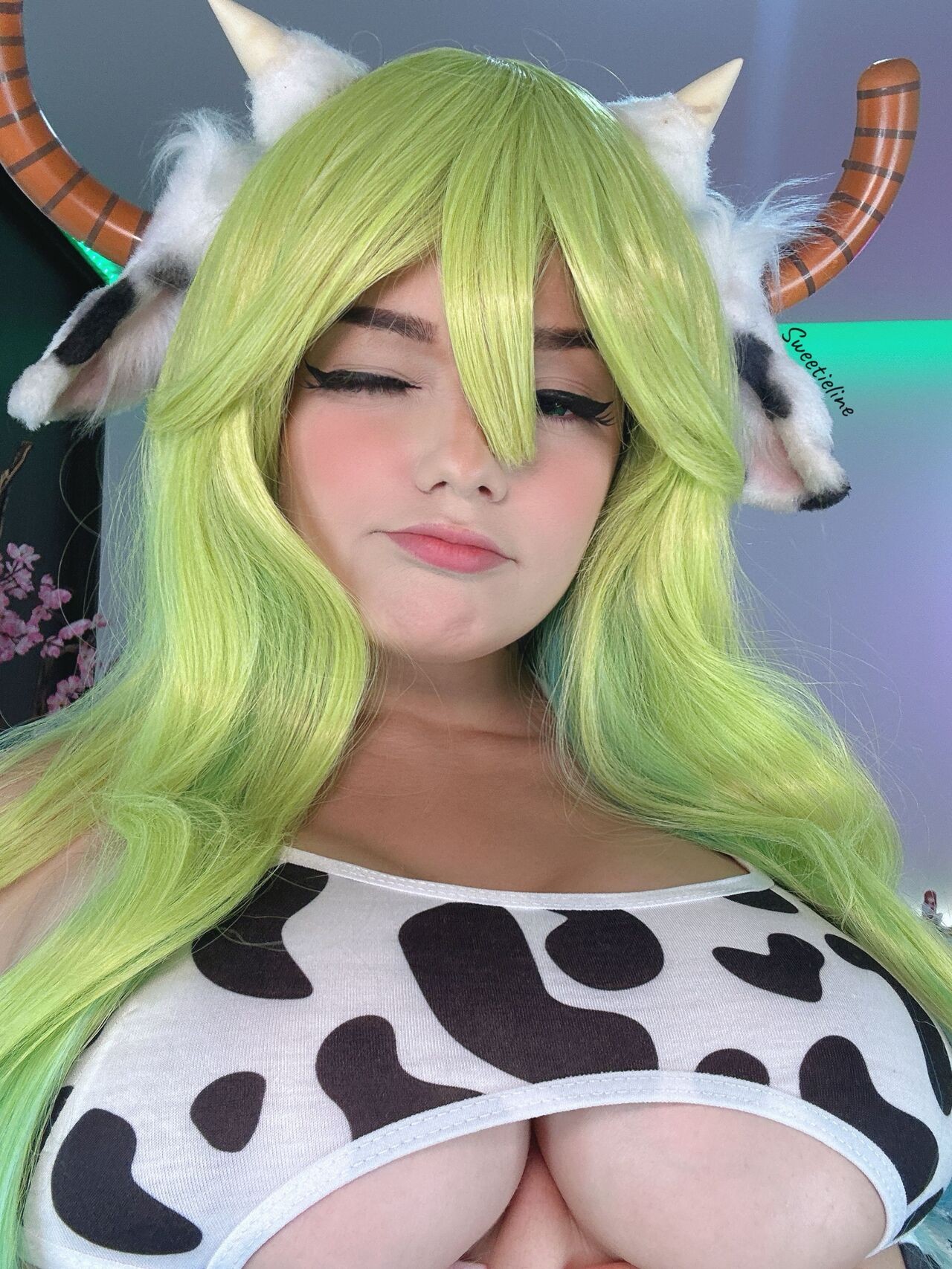 SweetieLine: Cow Lucoa Hentai pt-br 11