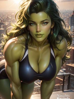 She-Hulk: Tropical Summer Hentai pt-br 01