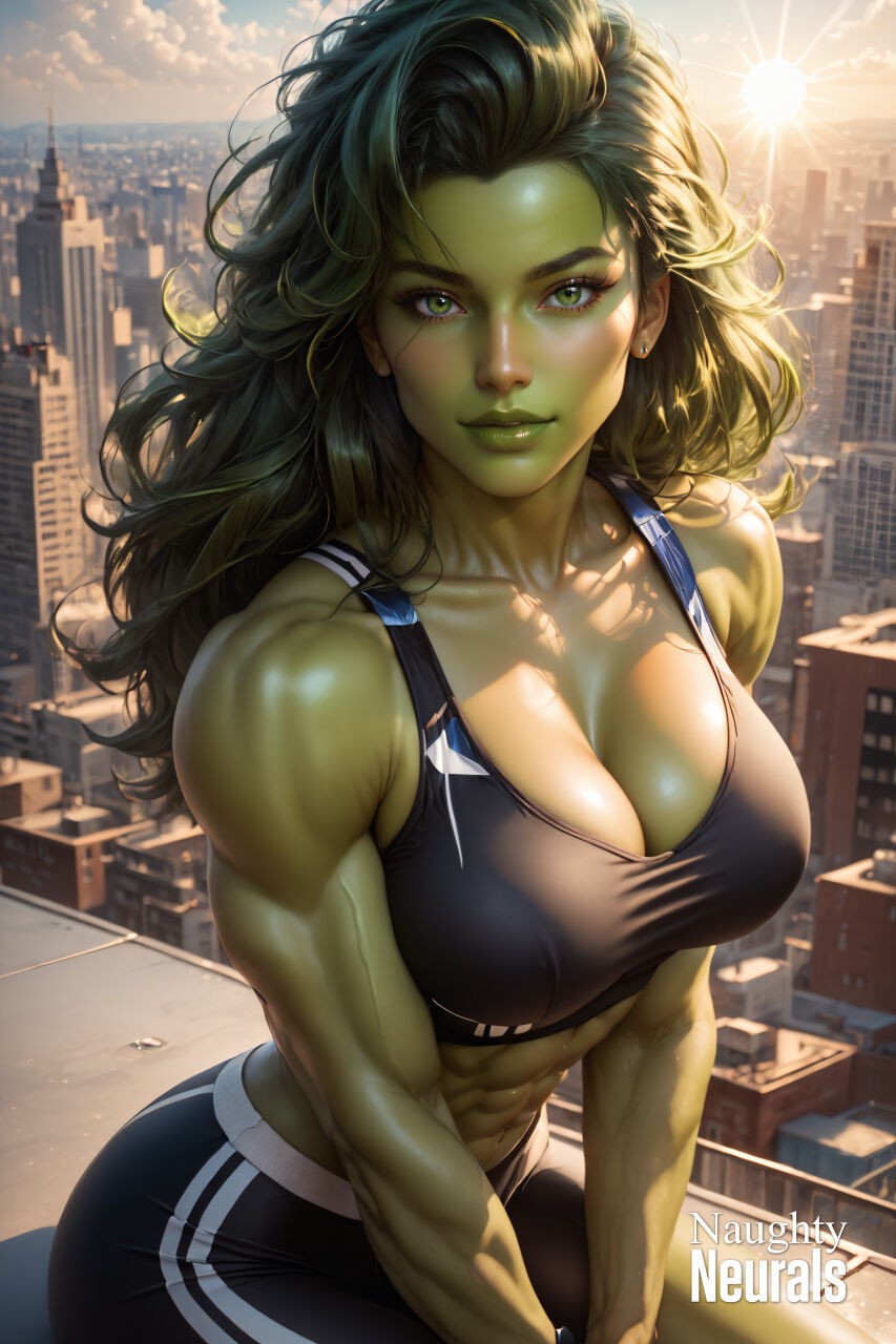 She-Hulk: Tropical Summer Hentai pt-br 03