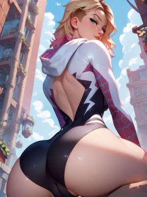 AI Generated: Spider Gwen Hentai pt-br 05