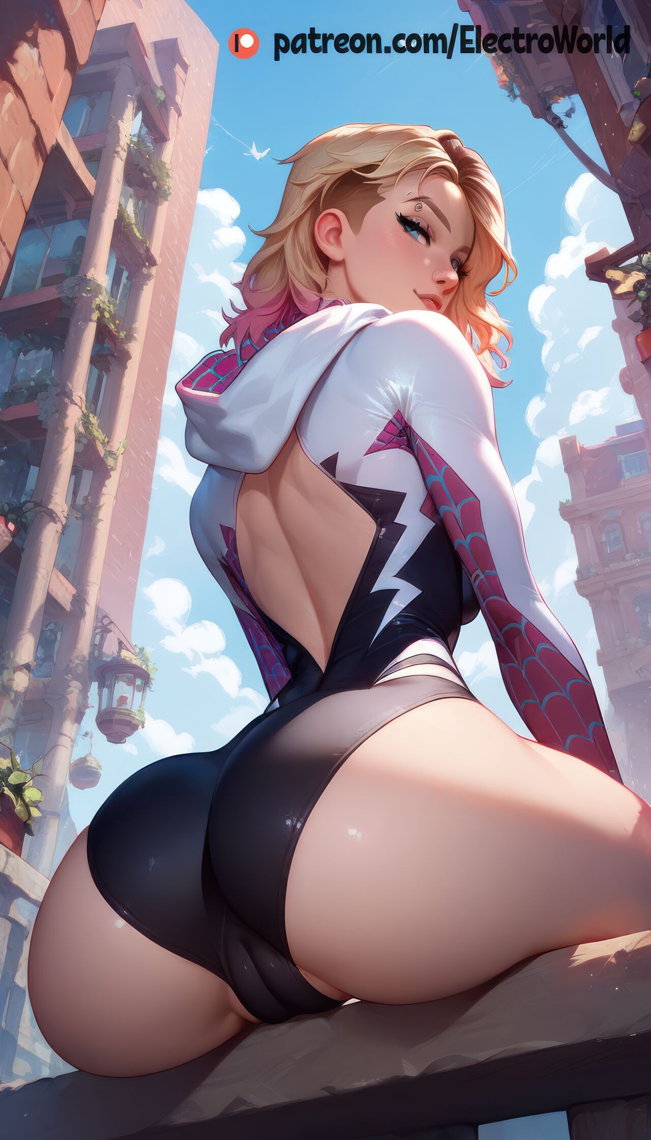 AI Generated: Spider Gwen Hentai pt-br 05