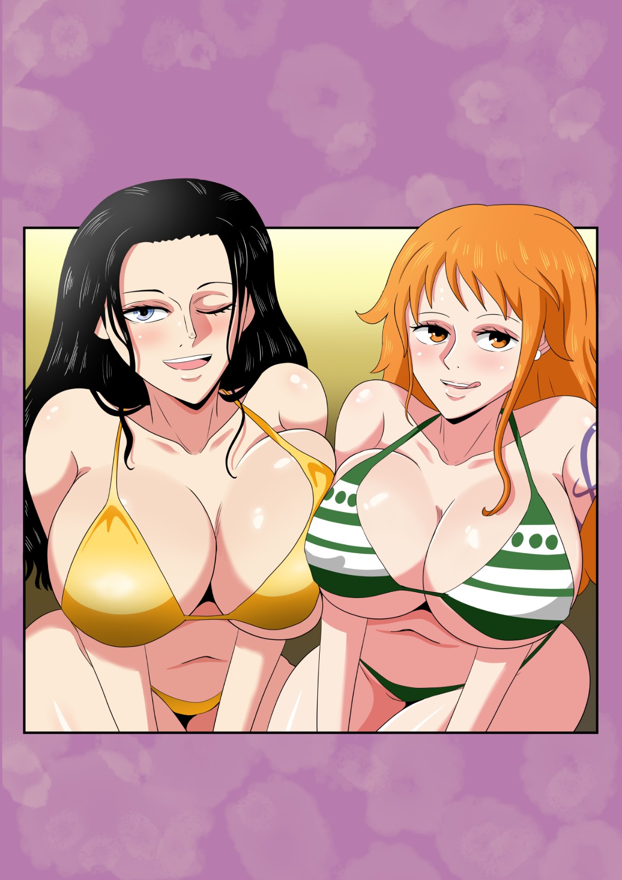 Nami And Robin's Wild Desires Hentai pt-br 02