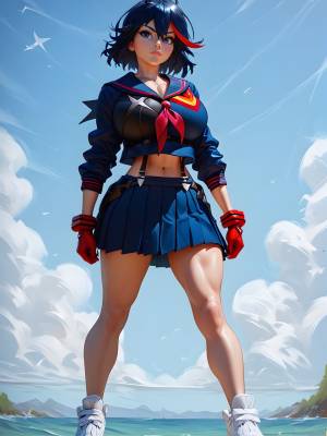 Ryuko Matoi From Kill La Kill Hentai pt-br 02