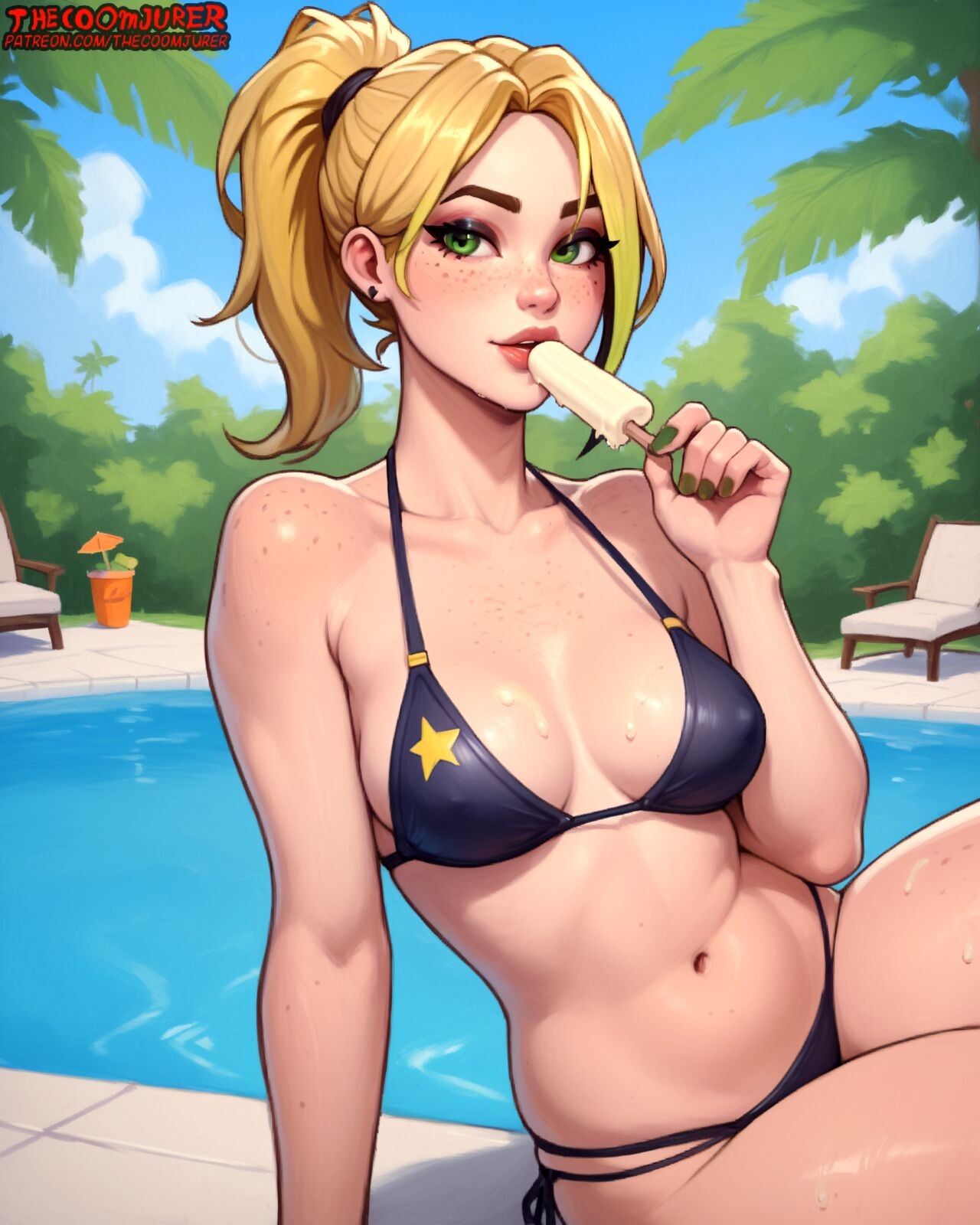 Chilling At The Pool With Hellsie  Hentai pt-br 02