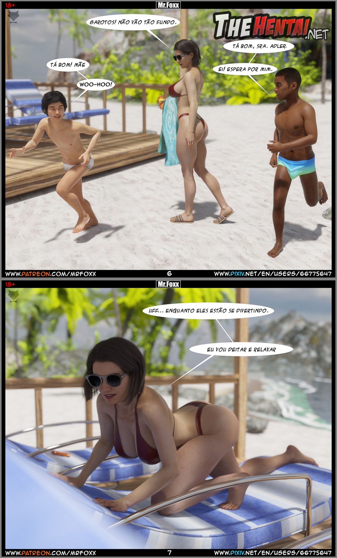 Mom's Affair By Mr.FOXX Hentai pt-br 04