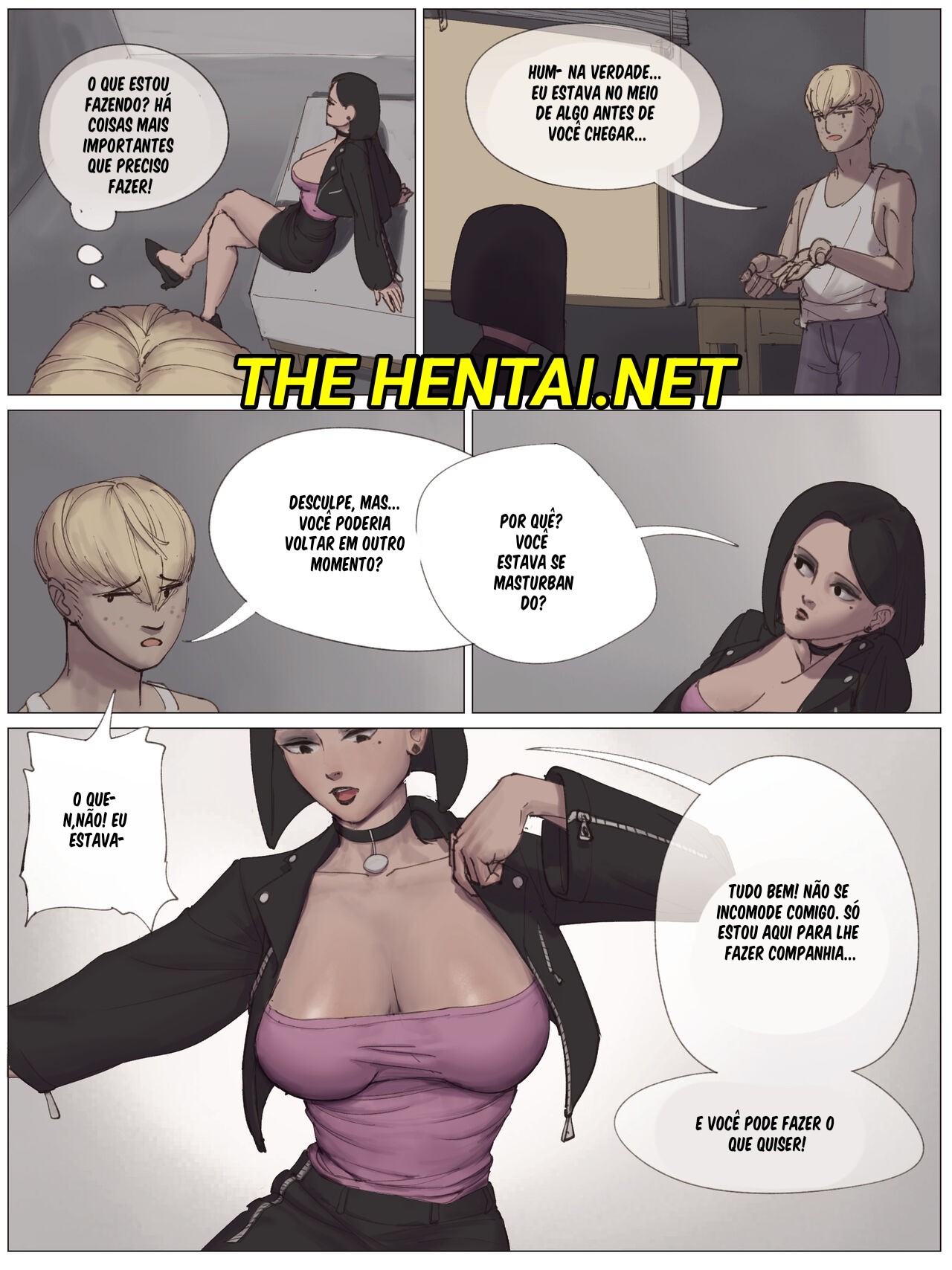 We Live In a Society Where State-Mandated Goth GFs Exist Hentai pt-br 07