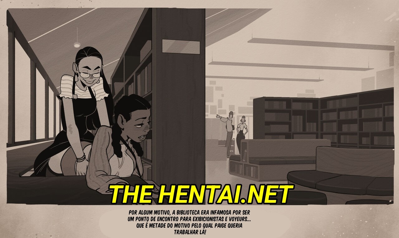 Week At The Library Hentai pt-br 04