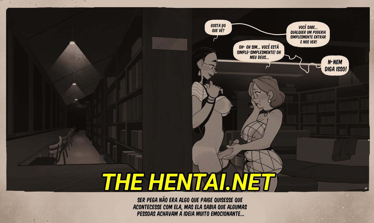 Week At The Library Hentai pt-br 10