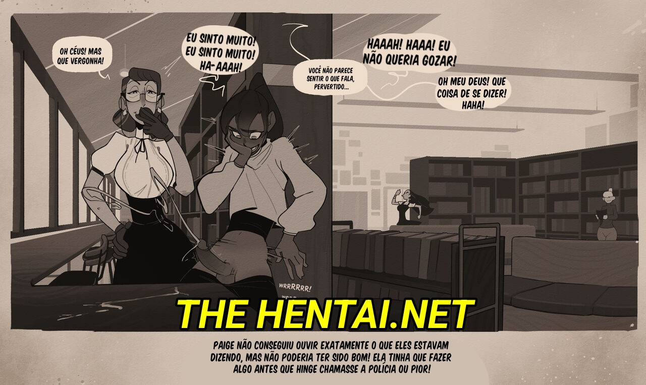 Week At The Library Hentai pt-br 16