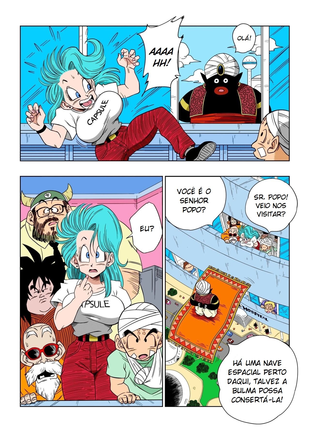 Dagon Ball: Bulma & Mr. Popo Hentai pt-br 04