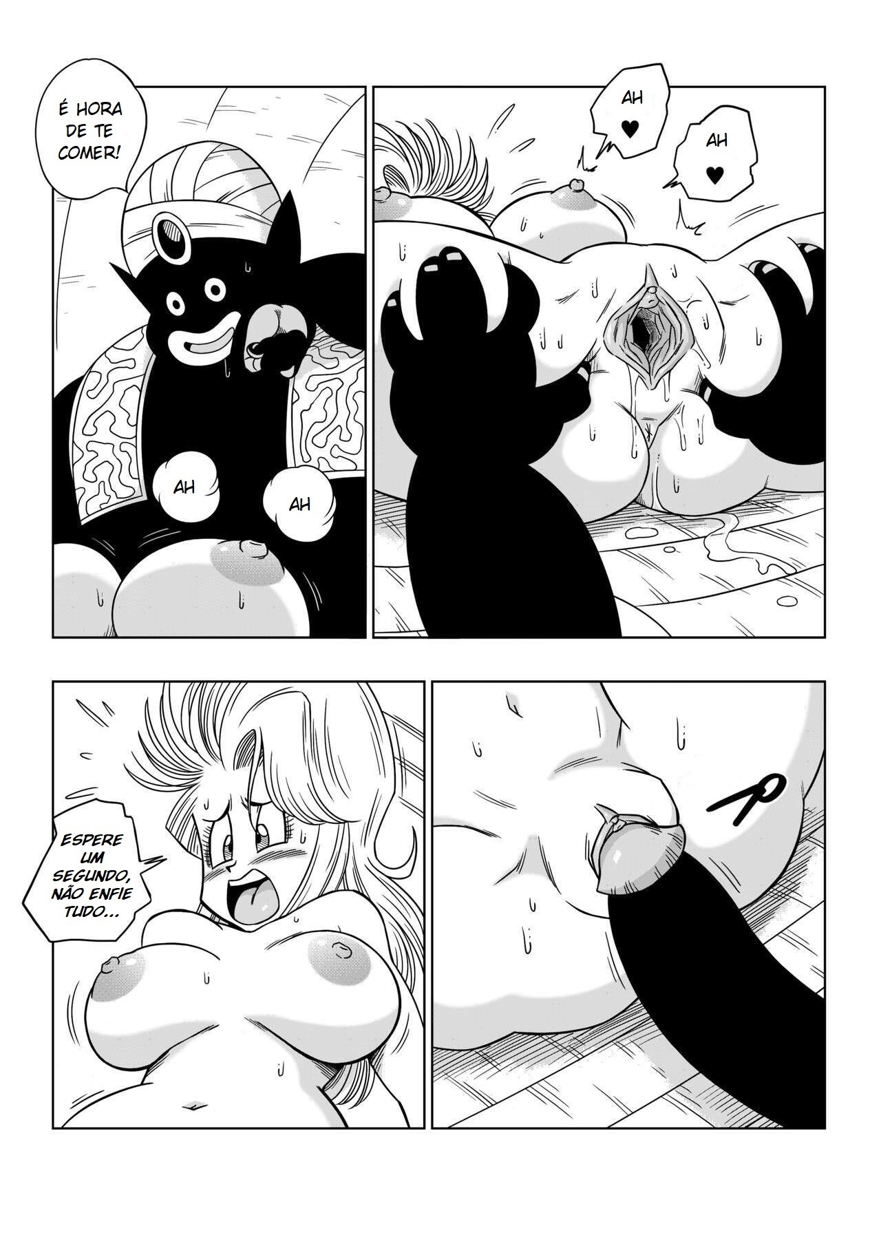 Dagon Ball: Bulma & Mr. Popo Hentai pt-br 15