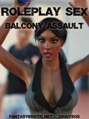 Roleplay Sex: Balcony Assault