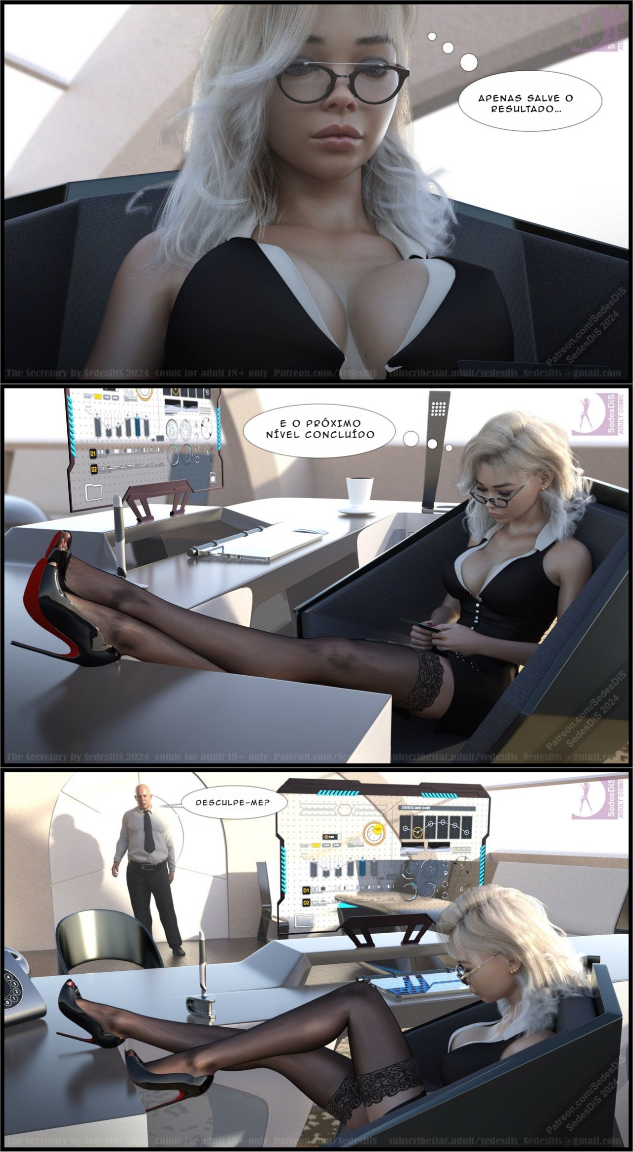 The Secretary New Boss Hentai pt-br 02