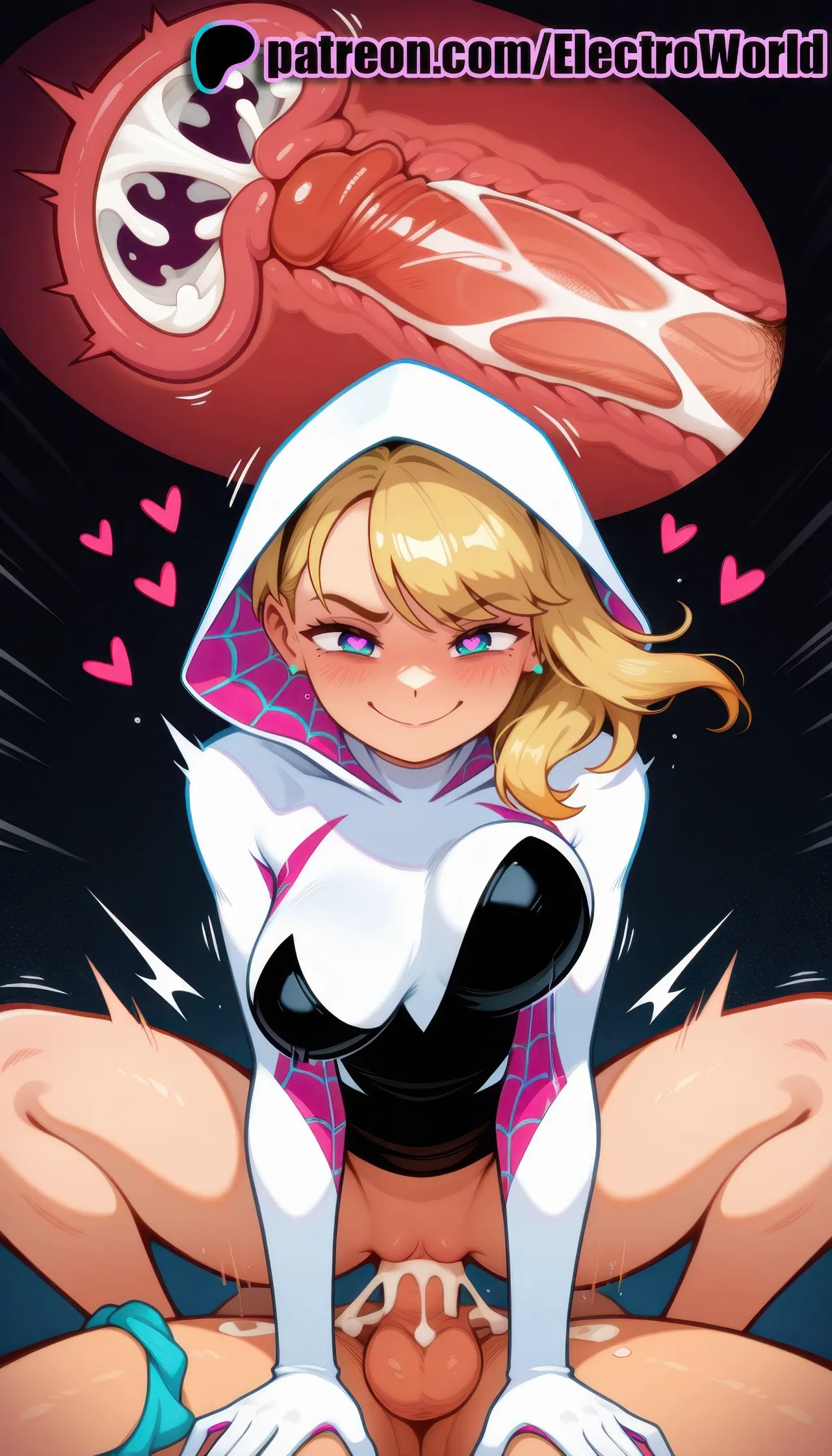 AI Generated: Gwen Stacy Hentai pt-br 13