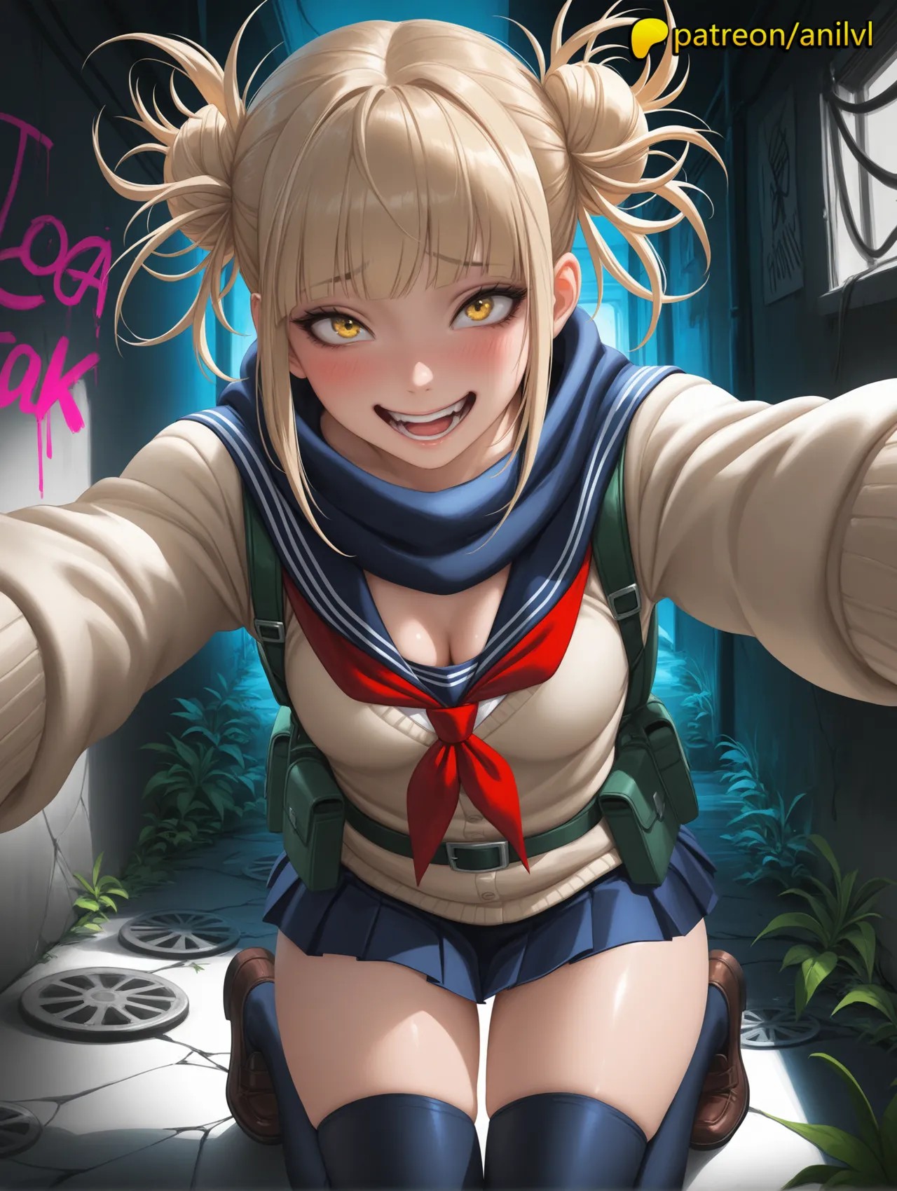 AI Generated: Himiko Toga Hentai pt-br 04