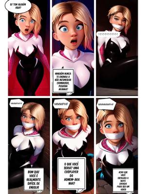 Bondage Comic Spider Gwen: A Rescue Always Has a Price Hentai pt-br 03