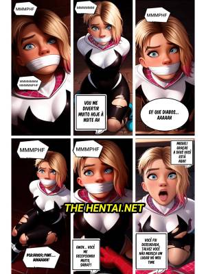 Bondage Comic Spider Gwen: A Rescue Always Has a Price Hentai pt-br 04