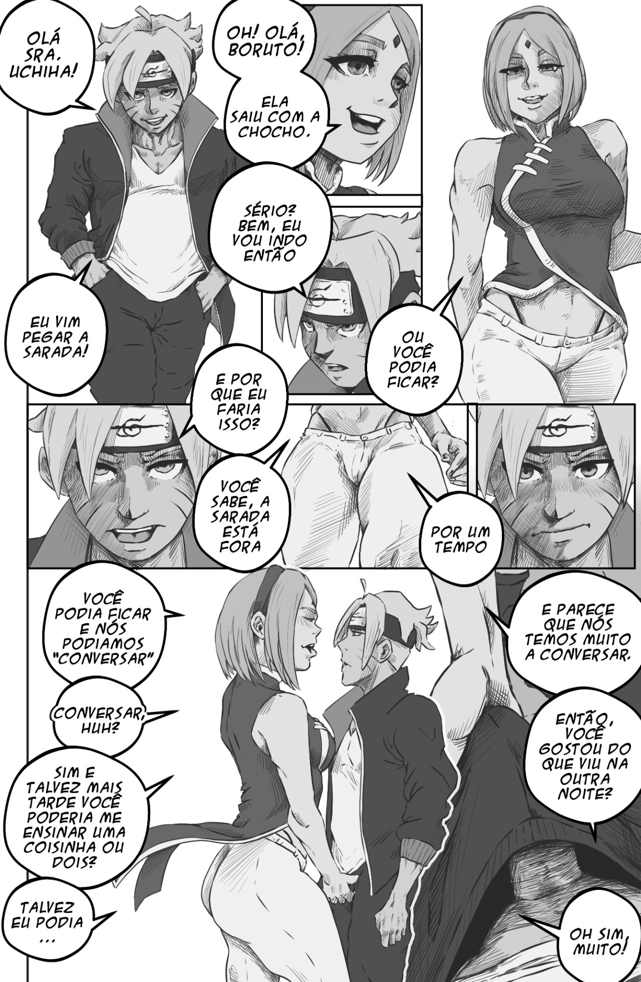 Lonely Sakura Hentai pt-br 06