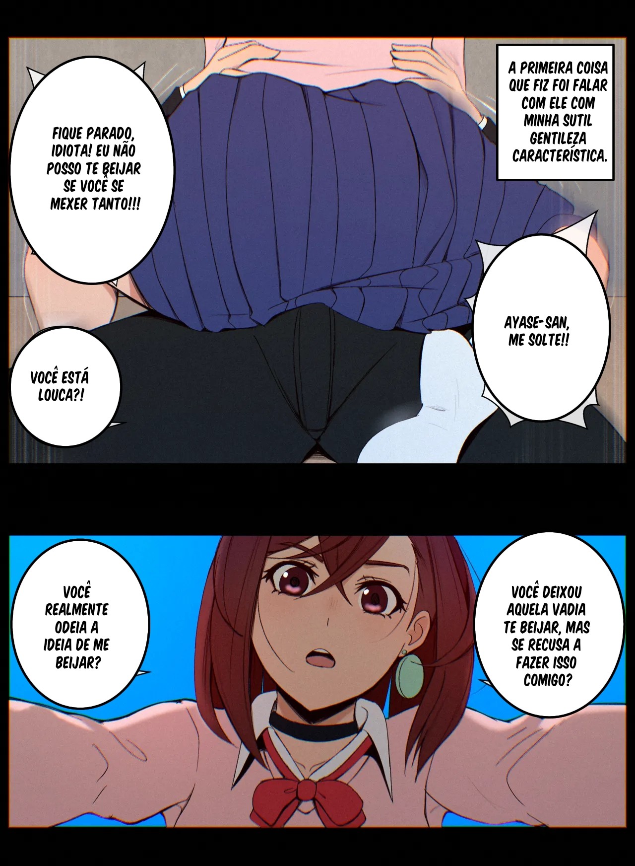 Momo x Aira Hentai pt-br 03