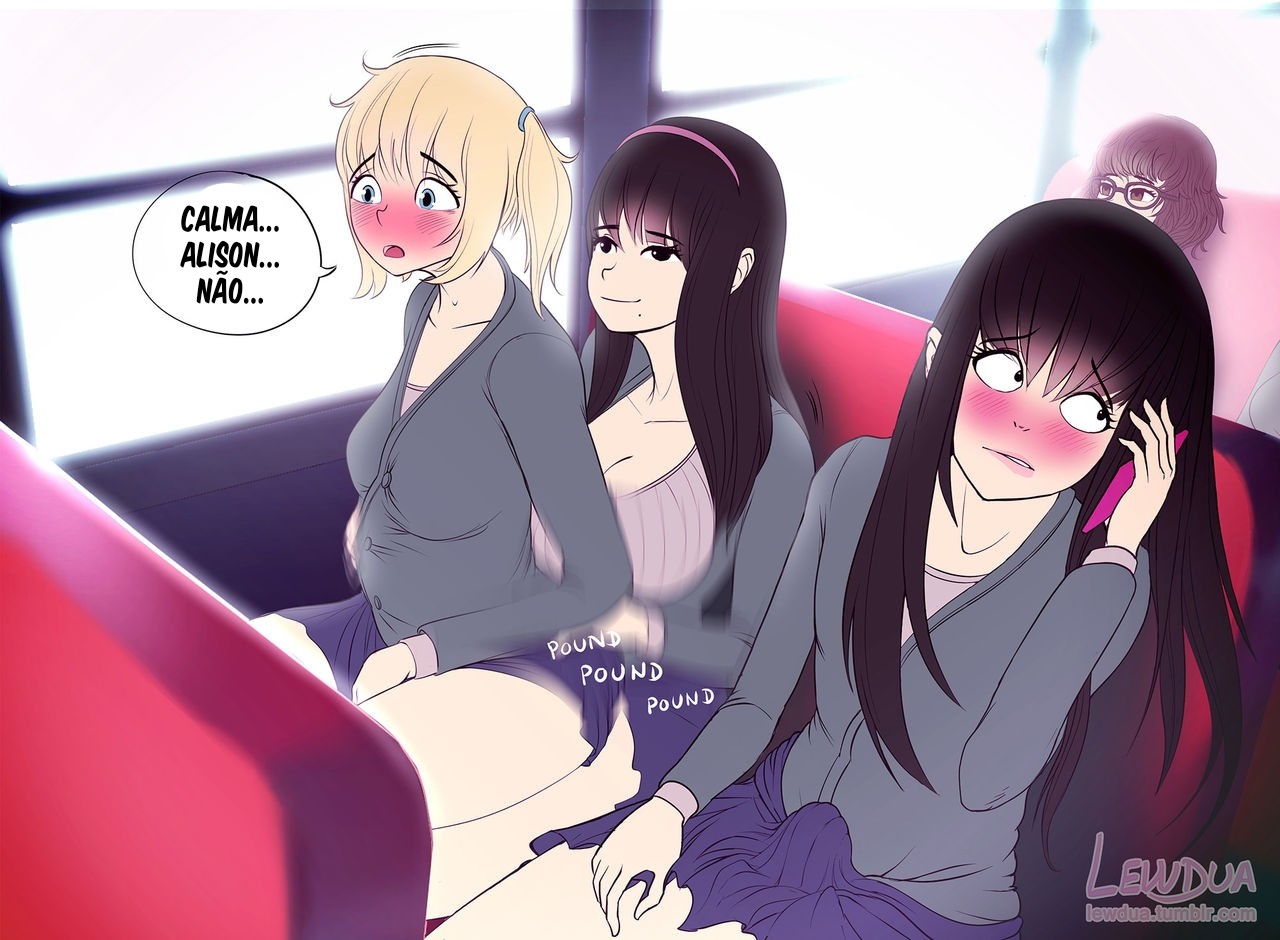 The bus story 1 and 2 Hentai pt-br 23