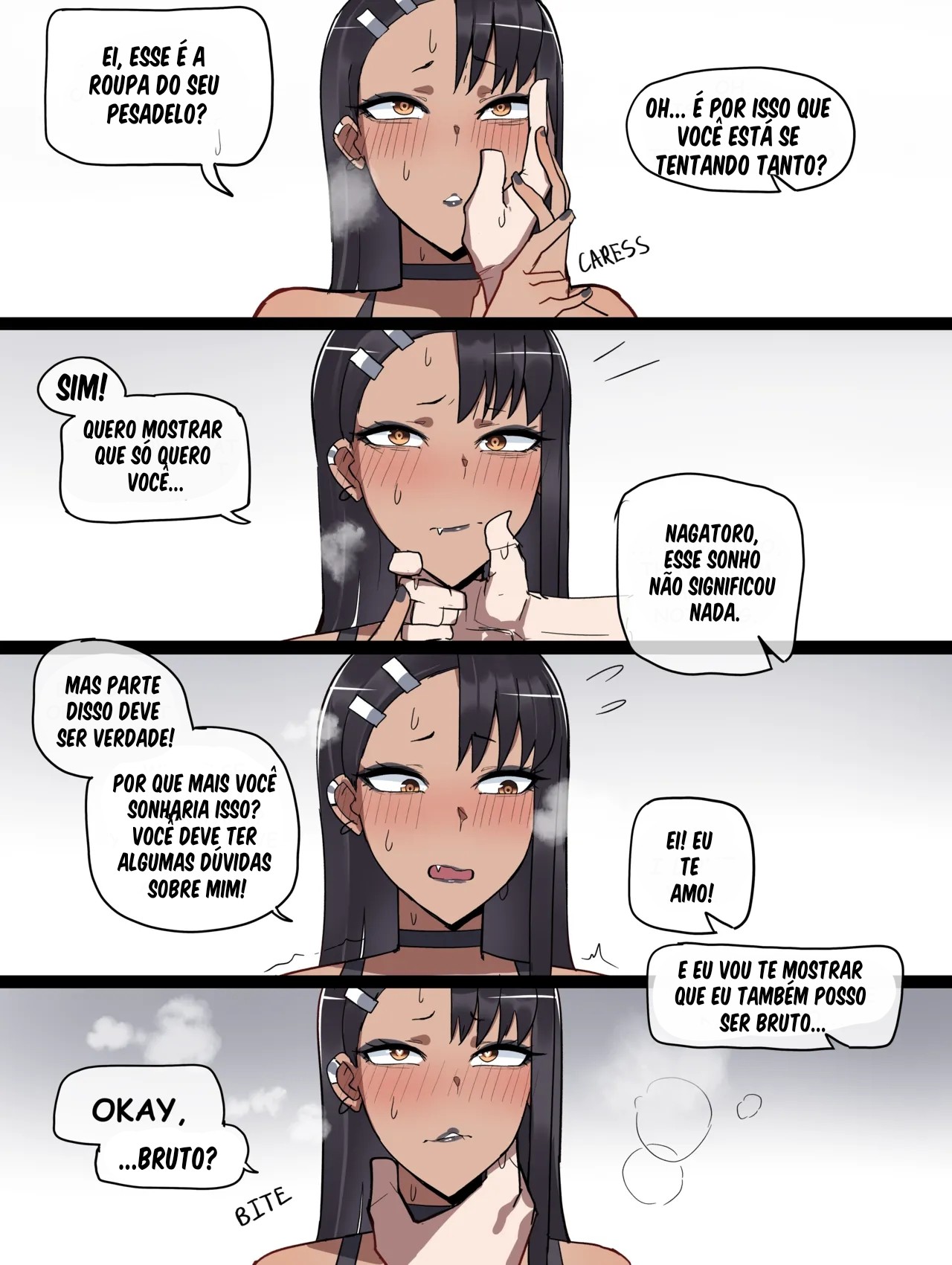 Wholesome Nagatoro Doujin Hentai pt-br 14